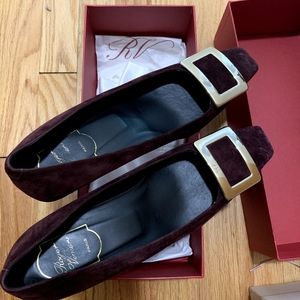 Roger vivier 39/9B wine heel